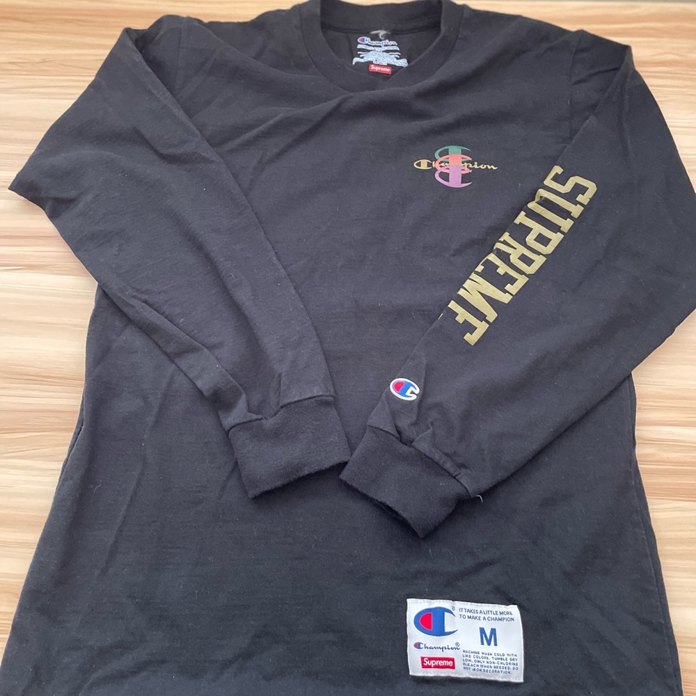 Supreme x Champion long-sleeve shirt